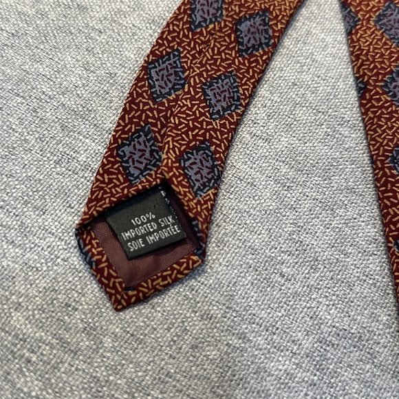 Christian Dior Cravate Tie 100% Imported Silk In Great Condition - Picture 9 of 11